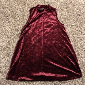 Velvet Tunic Top